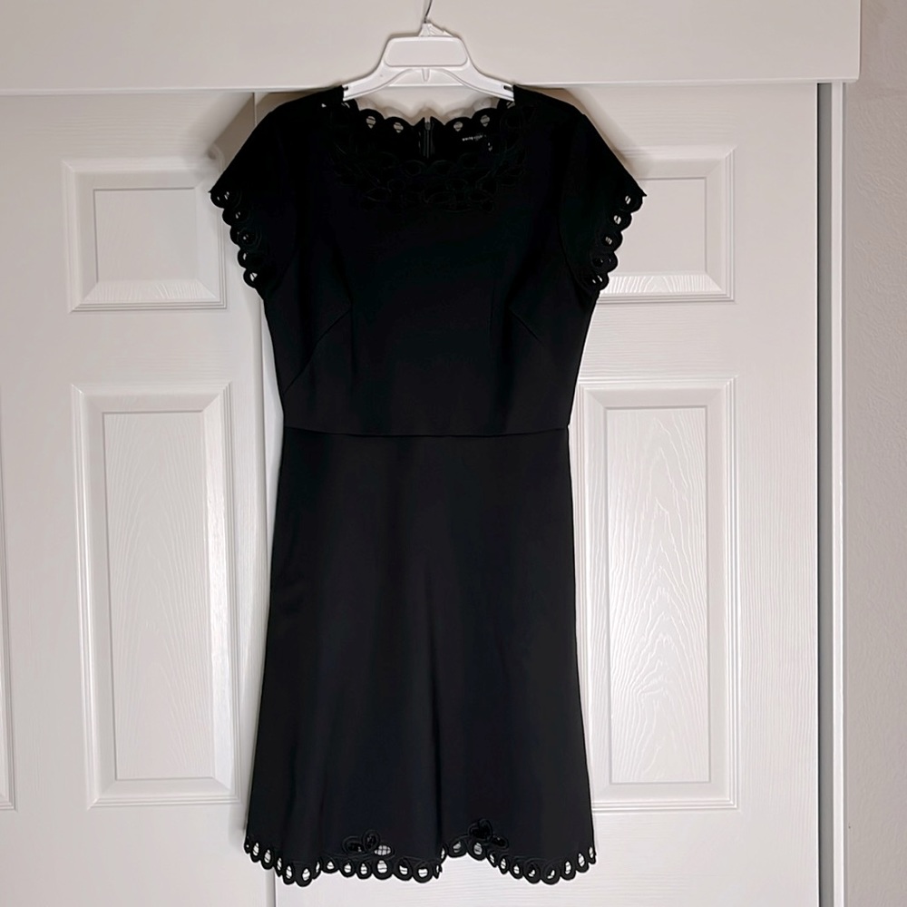 White House Black Market a-line dress. Black size 12.